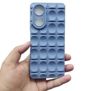 OPPO A58 4G Puffer Case - OPPO A58 4G, Grey