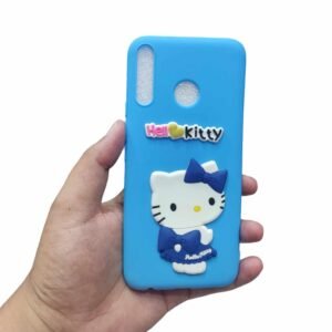 Infinix Hot 8 / Hot 8 lite / Tecno Spark 4 Matte Case - Infinix Hot 8 / Hot 8 Lite / Tecno Spark 4, Sky Blue Kitty