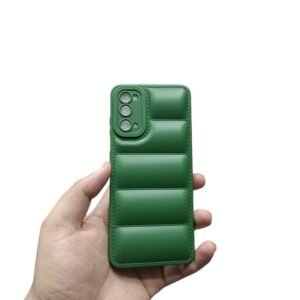 Samsung Galaxy S20 Puffer Case - Samsung Galaxy S20, Green Puffer
