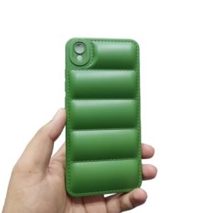 Vivo Y91c / Y91D / Y90 Puffer Matte Case - Vivo_Y1s_ / Y91c / Y91D / Y90, Green Down