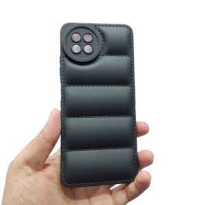Itel S23 Puffer Case - Itel S23, Black Puffer