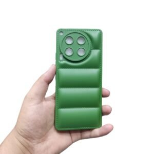 Tecno Camon 30 4G Puffer Case - Tecno Camon 30 4G, Green Down