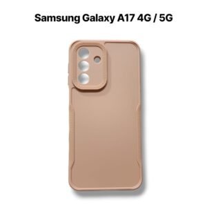 Samsung Galaxy A17 4G Silicone Matte Case - Samsung Galaxy A17, Brown SOlid