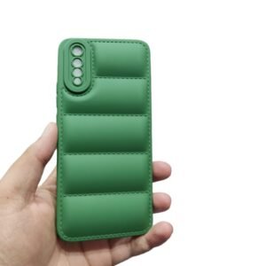 Vivo S1 Puffer Matte Case - Vivo S1, Green Down