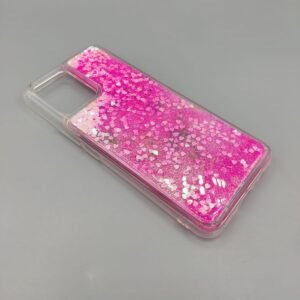Realme 8 / Realme 8 Pro Stylish Glitter Case - Realme 8 / Realme 8 Pro, Pink Flower