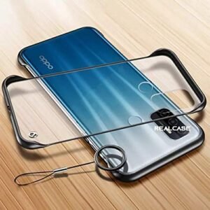 OPPO A53 Rimless Matte Case - OPPO A53, Black