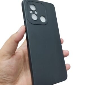 Redmi 12c Puffer Case - Redmi 12C, Black