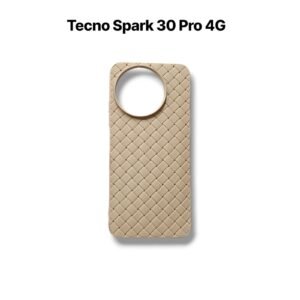 Tecno Spark 30 Pro Puffer Matte Case - Tecno Spark 30 Pro, Golden Woven