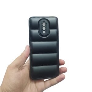 One Plus 6T / One Plus 7 ( 1+ 6T ) ( 1+ Puffer Matte Case - 1+6T / 1+7, Black Pufer