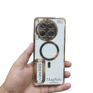 Tecno Camon 30 4G Clear Case - Tecno Camon 30 4G, Gold