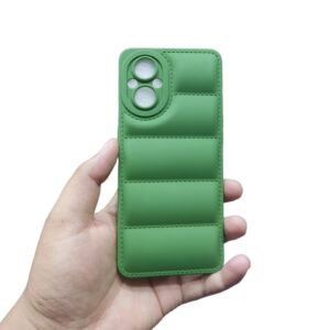 OPPO F21 Pro 5G Puffer Case - OPPO F21 Pro 5G, Green Down