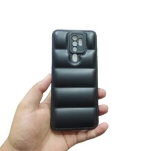 OPPO A5 2020 / A9 2020 Silicone Matte Case - OPPO A5 2020 / A9 2020, Black Down