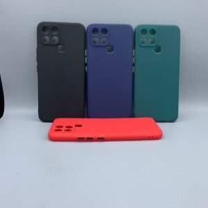 Infinix Smart 6 Matte Shockproof Case - Infinix Smart 6, Red