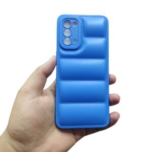 OPPO Reno 5 / Realme GT Master Puffer Case - OPPO Reno 5, Blue