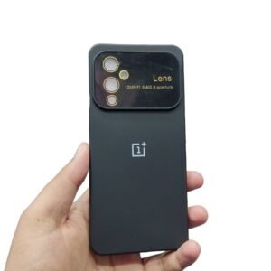 One Plus 9 (1+9) Soft Puffer Back Cover Puffer Case - One Plus 9, Black Lens