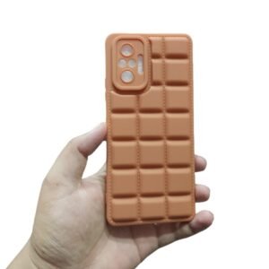 Redmi Note 10 Pro 4G Puffer Case - Redmi Note 10 Pro 4G, Brown Box