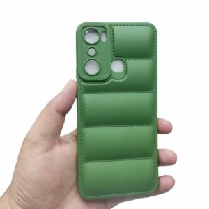 Infinix Hot 20i ( Hot 20i ) Soft Down-Ja Matte Case - Infinix Hot 20i ( Hot 20i ), Green
