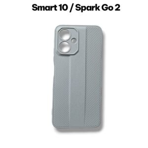 Infinix Smart 10 / Tecno Spark Go 2 Leather Case - Smart 10 /Spark Go 2, Grey