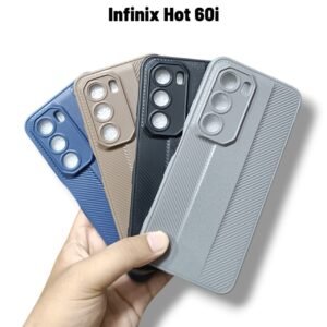 Infinix Hot 60i 4G Leather Woven Case