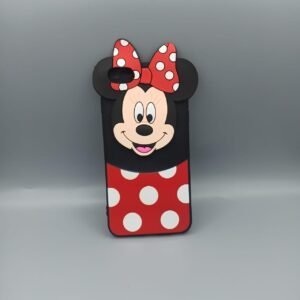 Vivo_ Y81 Back Cover Mickey Mouse Cartoo Back Cover - Vivo Y81, Red
