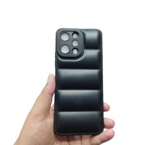 Redmi 12 Puffer Matte Case - Redmi 12, Black Down