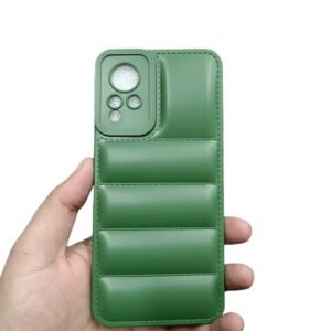 Infinix Note 12 / Note 11 Puffer Case - Infinix Note 11 / Note 12, Green Down