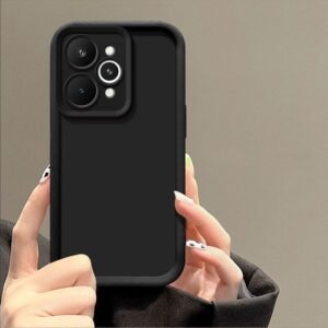 Realme 15 5G Silicone Matte Case - Realme 15 5G, Black
