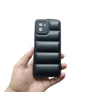 Vivo Y15s / Y01 Puffer Case - Vivo_ Y15s / Y01, Black Puffer