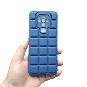 Tecno Camon 16 SE Puffer Case - Tecno Camon 16 SE, Blue Box