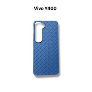 Vivo Y400 4G Woven Matte Case - Vivo Y400 4G, Blue