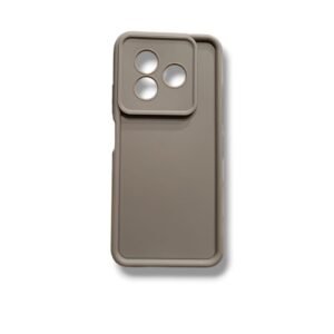 Itel S24 Matte Shockproof Case - Itel S24, Brown Solid