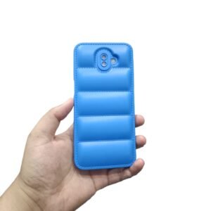 Samsung Galaxy J6 Plus ( J6+) Back Cover Puffer Case - Samsung J6 Plus, Blue