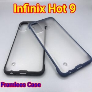 Infinix Hot 9 / Tecno Camon 15 / Spark 5 Pro Rimless Matte Case - Infinix Hot 9 / Tecno Camon 15 / Spark 5 Pro, Blue