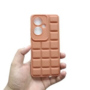 OPPO Reno 11F Puffer Case - OPPO Reno 11F, Brown