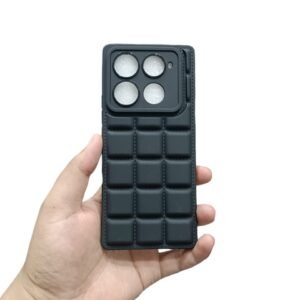 Infinix Note 40 4G Puffer Case - Infinix Note 40 4G, Black