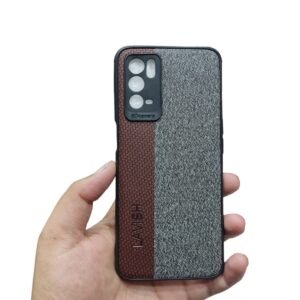 OPPO A16 Puffer Case - OPPO A16, Brown Leather