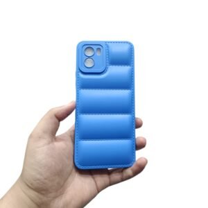Vivo Y15s / Y01 Puffer Case - Vivo_ Y15s / Y01, Blue Puffer