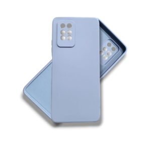 Infinix Note 10 Pro Silicone Matte Case - Infinix Note 10 Pro, Grey Official