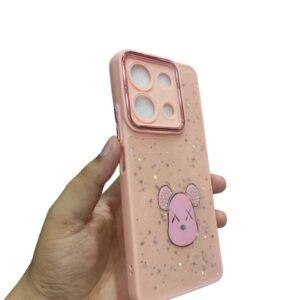infinix Note 30 Shiny Glitter Case - Infinix Note 30, Pink