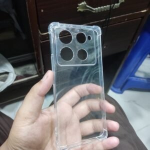 Infinix Note 40 Pro 4G Clear Shockproof Case - Infinix Note 40 Pro 4G, Tranparent