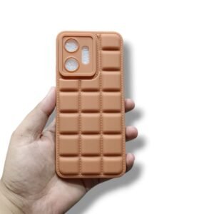 Infinix Zero 20 Puffer Case - Infinix Zero 20, Brown Box