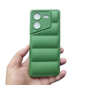 Tecno Pova 5 Pro 5G Back Cover - Tecno Pova 5 Pro 5G, Green Puffer