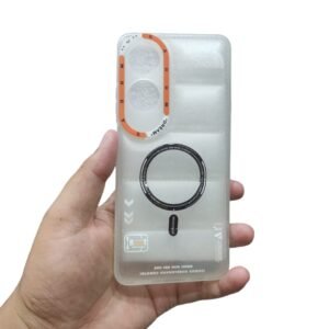 OPPO A60 4G Puffer Matte Case - OPPO A60 4G, White