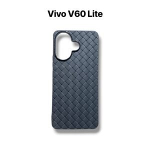 Vivo V60 Lite 4G / 5G Woven Matte Case - Vivo V60 Lite 4G /5G, Black