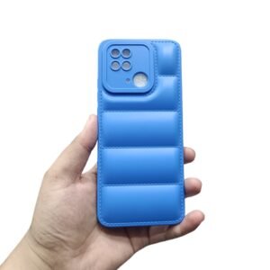 Redmi 10C ( 10c ) Cover Soft Puffer Down Puffer Case