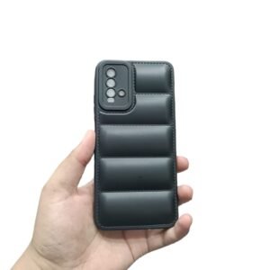 Redmi 9T Puffer Case - Redmi 9T, Black