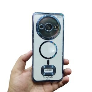 Redmi A3x / A3 Puffer Case - Redmi A3, Blue Electro