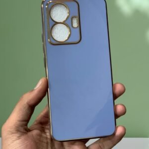Vivo Y55 4G Leather Fabric Case - Vivo Y55, Blue Electro