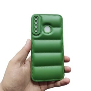 Infinix S4 / Smart 3 Plus ( Smart 3+ ) B Puffer Case - Infinix S4 / Smart 3 Plus ( Smart 3+ ), Green Down