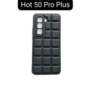 Infinix Hot 50 Pro Plus Puffer Case - Hot 50 Pro Plus, Black